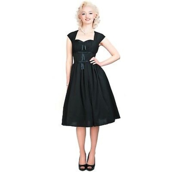 Collectif Dresses & Skirts - Collectif Chiffon Party Dress PinUp NWOT